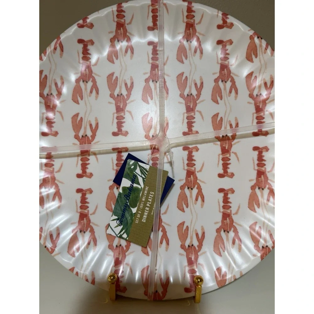 Tommy Bahama Melamine Lobster Picnic Style‎ 10.5